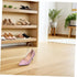 2Pcs Cabilock Sandal Display Racks Shoe Organizer Holders for High Heels Footwear Resistant Stands to Showcase Shoes