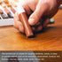 uxcell Wood Wax Filler Stick, Deep Clay Brown Furniture Crayons for Wooden Repair, Touch Up Wax Paint Pens