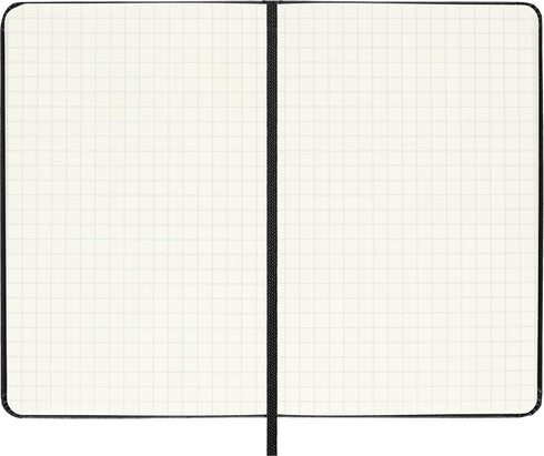 Moleskine Classic Notebook: Hard Cover, Pocket (3.5" x 5.5") Squared/Grid, Black, 192 Pages