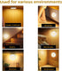 Motion Sensor Night Light, Portable LED Light, Cordless Lamp, Battery Operated Wall Sconces for Corridor, Stairs