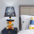 HERBESTBAY 14 Inch Bulb, HB-LFL905 Table Lamp, Adorable Racing Road Style Kids Desk Lamp, Car Bedside Lamp Ideal