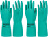 PACIFIC PPE 2 Pairs Nitrile Chemical Resistant Gloves, Flocked, XX-Large, 15 mil, Strong Acid & Alkali Resistant
