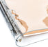 Elsjoy 6 Pack A5 Clear PVC Binder, 6-Ring Soft Notebook Binder, Refillable Notebook, 9.3" x 7"