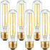 Arberlic 5 Inch Tubular Light Bulb,6W T10 LED Bulb Equivalent E26 led
