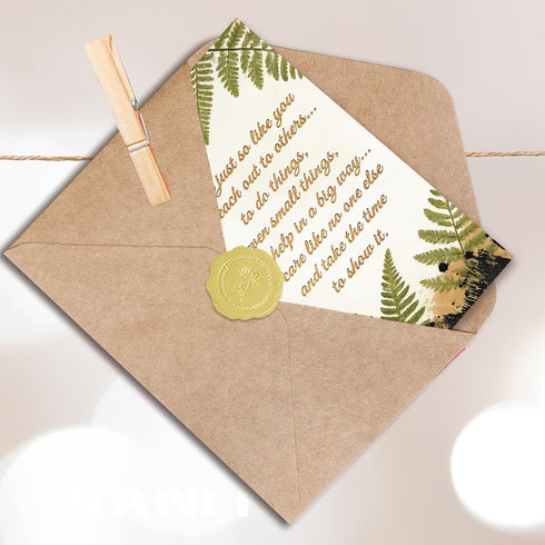 OJsensai Thank You Card, Appreciation Card for Friend Family Coworker Teacher Boss, Grateful Decoration Gifts for Women