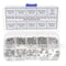 Metric M2 304 Stainless Steel Button Head Socket Cap Screws - Nuts Assortment Kit