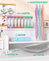 Nicpro 0.7 mm Mechanical Pencils Set with Case, 3PCS Metal Drafting Pencil, Pastel Mechanical Pencils 0.7 With 480 PCS HB Pencil Leads, 3 Erasers,9 Eraser Refills For Girl Writing, Sketching Drawing by Nicpro