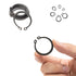NEIKO 50458A Snap Ring Shop Assortment, 300 Piece Retaining Ring Set, 18 Sizes, Heat-Treated Steel