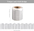Self Adhesive Wood Bulletin Board Borders Rustic Classroom Bulletin Border Trim for School Home Decoration,49.2 Feet (White)