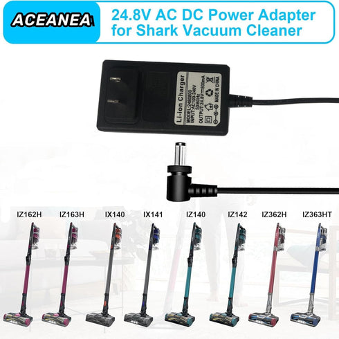 24.8V Charger for Shark Rocket Pro Cordless Vacuum Cleaner DK33-248080H, Indoor Handheld Vacuum Cleaner