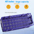 Test Tube Rack - 5pcs Plastic Test Tube Holder,40 Holes Lab Test Tube Rack,Detachable Tube Rack,20mm Large Centrifuge Tube Rack