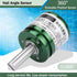 0.088 360 0-5V 12Bit Hall Angle Sensor, Resolution Rotatable Hall Effect Position Sensor, Output Full Circle