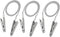 NARAMAX 3 PCS 17Inch Dental Bib Clips Adjustable Reusable Napkin Holder Ball Chain,