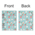 A5 90 Nevjipu College Ruled Notebooks for School - Cute Toothbrush Teeth Print Pu Leather Travel Lined Book Journal