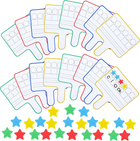 Seajan 12 Set Back to School Magnetic Dry Erase Board, Science of Reading Manipulatives for Preschool Classroom