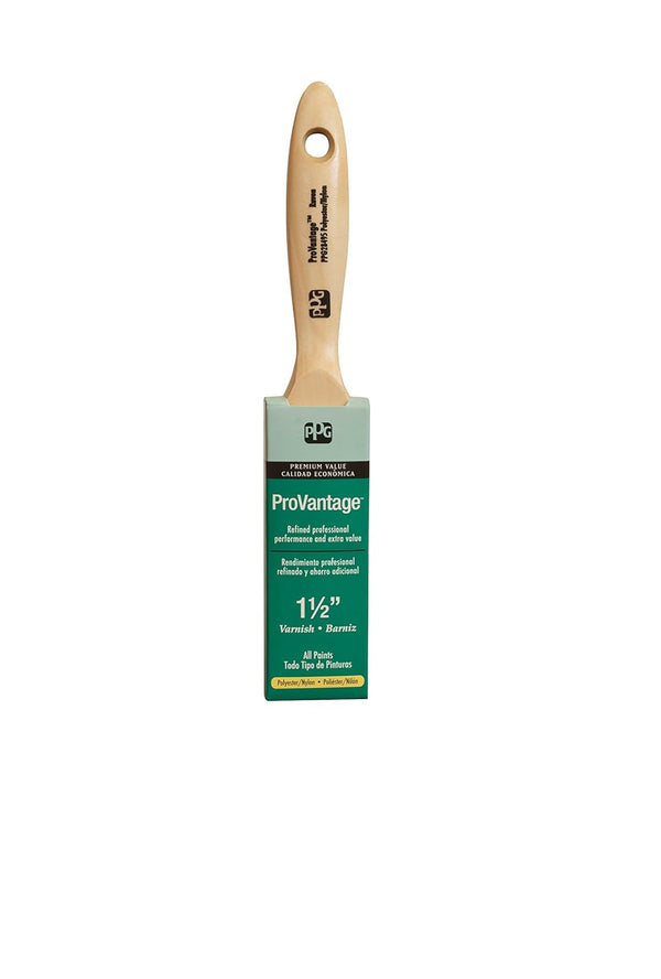 ProVantage Varnish Paint Brush, 1 1/2", Nylon Polyester, Superior Value Without Sacrificing Performance