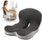 KEZPO Orthopedic Seat Cushion, L-Shaped Ergonomic Memory Foam Back & Seat Support, Non-Slip