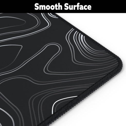 Mega Size Gaming Mouse Pad - Anti Slip Rubber Base - Large Desk Mat with Stitched Edges - 48" x 24" x 0.16" (Mega,