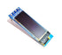 128x32 0.91 Inch, I2C ESP32, ESP8266, 2 OLED Display, Blue Color, Interface, Compatible with Arduino, Raspberry Pi