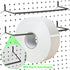 AccEncyc 2 Pack Pegboard Towel Holder Pegboard Hooks for Paper Towels, Kitchen Towels, Stickers, Tapes Great Peg Board