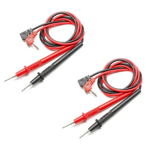 2 Pairs 82cm/32.3" Digital Multimeter Banana Plug Connector Test Lead Probe Wire Cable