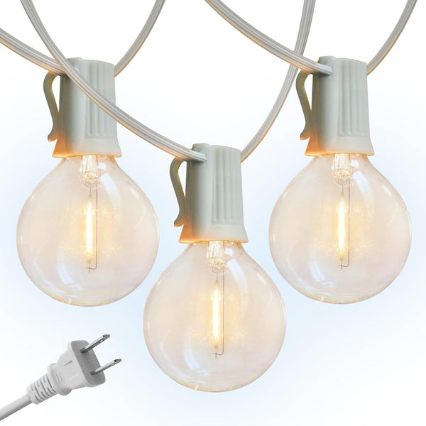 Brightech Ambience Pro LED String Lights - 26 Ft Commercial Grade Patio