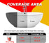 Vividye 35oz Countertop, Tub and Tile Refinishing Kit, Tub Refinishing Kit with Complete Tools and Hardener, Ceramic