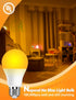 Bulbs, 9W, 60W A19, 1800K, (6) Neporal Amber Light Equivalent, Soft, Blue Light Blocking, Warm, Night Light, Dim