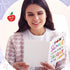 Motiskyy 6 Set Teacher Appreciation Gifts Cards Teacher Gifts Bulk Rainbow Apple Thank You Gift Cards