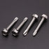 #8 x 1-1/2" Hex Washer Head Self Drilling Screws, 100 Pack, 410 Stainless Steel Sheet Metal Screws