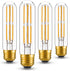 6W Dimmable T10 5inch Bulb E26 Bulb 60 Bulb AC120V 2700K 600LM 4Pack LED Light Equal watt Long Led Light Warm White