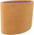 E27 E14 12.5cm 23cm 18cm, Alomejor Oval Cloth Lampshade Soft Light Lamp Cover for Table Floor Lamp, Modern Decorative
