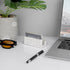 Hipiwe Terrazzo Business Card Holder for Desk, Concrete Display Stand for Women Men Office Organizer
