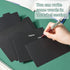Lewtemi 50 Pcs 4 x 6 Inch Index Card Dividers with Tabs and 2 Pcs Alphabet Stickers for Office and Recipe Use