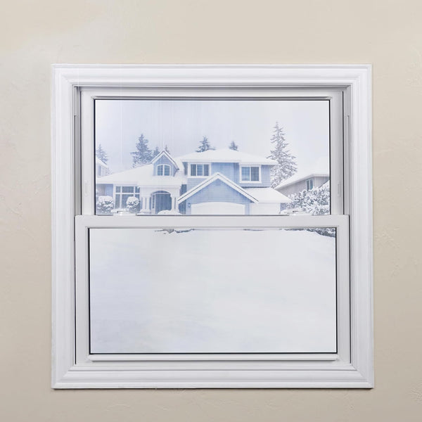 04283 84 110 M-D Building Products in. x in. Polar Block Clear Plastic Large Patio Window Insulation Kit