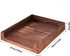 Wooden Letter Tray, Natural Pine Wood Desktop Organizer, Multi-Functional Storage for Office Kitchen, Stackable