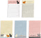 Cat Puns Daily Notepads Set, 4" x 6" Sticky Note Fill in Priority Lists, Five Unique Feline Designs