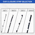 Duco 9in Classic Rib Profile Foam Closure Strips, 3 ft Long Outside Roof Closure Strips (20 Pcs)