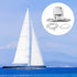 15 Sets Twist Lock Fasteners, Marine Grade Quarter Turn Fasteners, Rustproof Zinc Alloy Eyelet and Stud