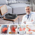 Zerodis Donut Seat Cushion, Memory Foam Chair Cushion with U Shape Portable Sitting Pillow for Home Office Car (Dark