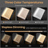 3 Dimmable Flat Book Light, Rechargeable Clear LED Smart Reading Light with Colors & Timer, Full Page Panel Plate Lamp
