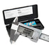 All-Metal Digital Caliper, 0-4" Measuring Tool with Auto-Off Feature, Interchangeable Inches and Millimeters