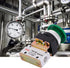 Push Button Pneumatic Mechanical Valve, Aluminum Alloy Body, Compact and Lightweight Structure, Compressed Air
