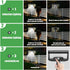 360 Solar Lights,Outdoor Solar Motion-Activated Light with Flexible Octopus Tripod Can be Wrapped Around Tree