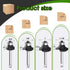4PCS Set 1/8",1/4",3/16",5/16",Feanron 1/4 inch Set, Router Bits Router Bit ,Cutting Diameter in Black Shank Router Bit