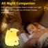 BemeedLigt Lamp,Dimmable Capybara Night Light, Cute Capybara Lamp Silicone Baby Nursery Nightlight,Rechargeable Bedside