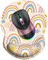 Non Slip Rubber Base Wrist Support Mouse Pad 8.75in X 7.5in Small Desktop Notebook Mouse Mat for Home Office (Adorable