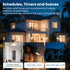 LOUYSGEN Switch,4.65 2.83 1.34 Inches,Neutral Panel,2.4GHz Alexa,110220V,Non-Dimmable,White 2 WiFi Light Wire