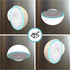 360 Closets, Cruise On Motion-Activated Battery LED Light with Magnetic Base, Rotating Night Lamp for Bathrooms