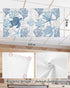 Yomandocix 4x2 feet,1 Pack Classroom,Summer Blue Ocean Coastal Fluorescent Light Covers for Ceiling Lights Magnetic
